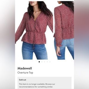 Madewell Overture Top XL